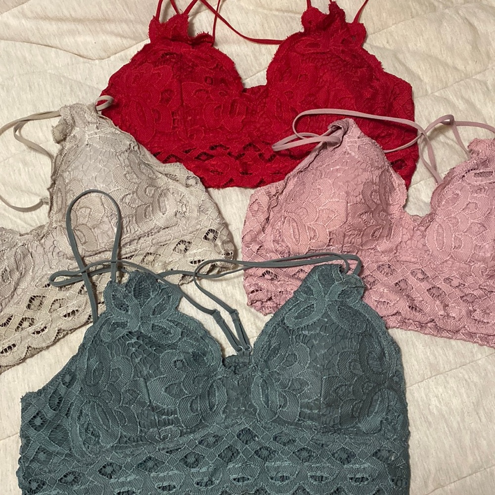 Bundle of wishlist bralettes